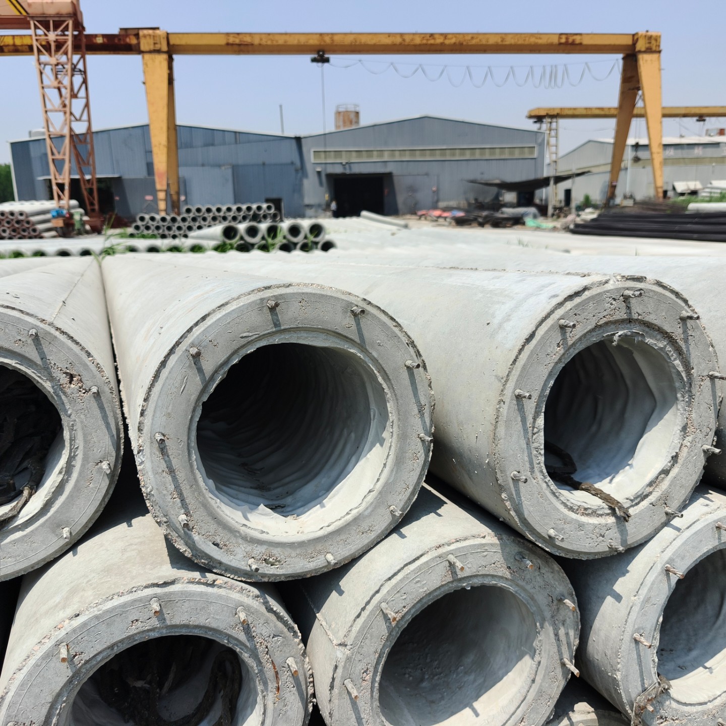 山亭150×10米预应力水泥电线杆